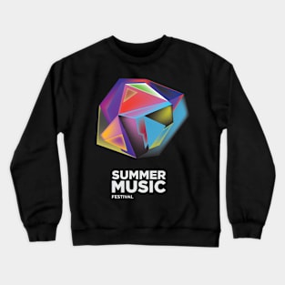 summer music festival Crewneck Sweatshirt